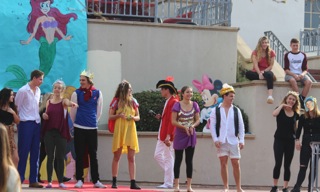Pep Assembly in the Quad