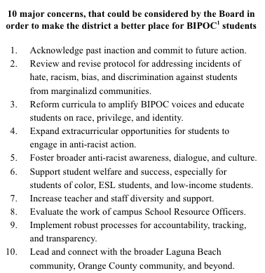 LBUSD alumni oppose racism in schools